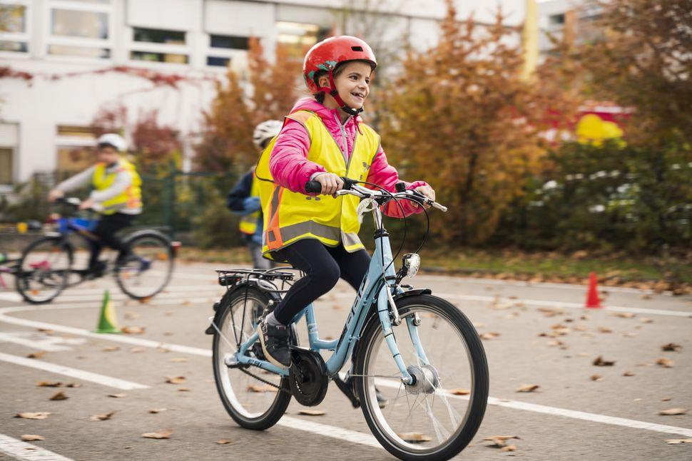 Fit für die Radfahrprüfung